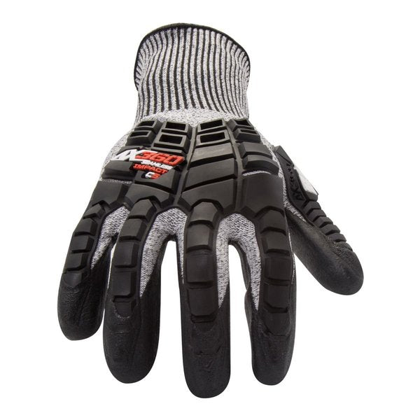 Cut Resistant Impact Coated Gloves, 5 Cut Level, Foam Nitrile, XL, 1 PR