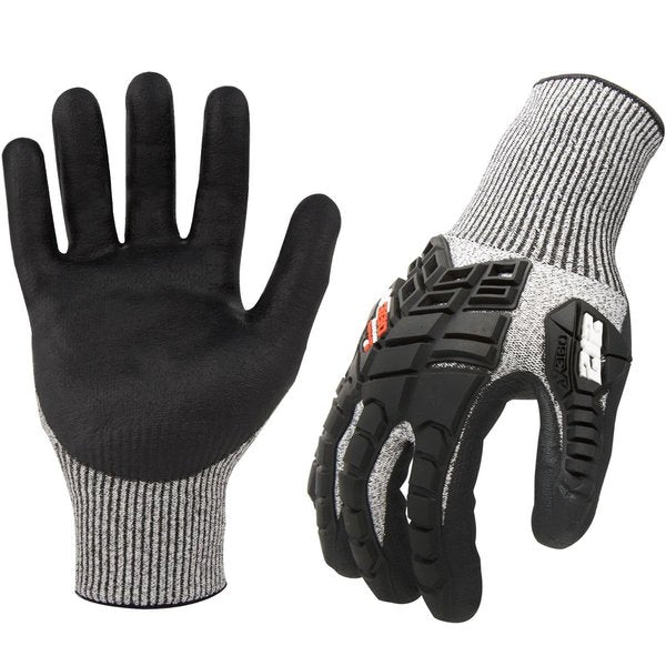 Cut Resistant Impact Coated Gloves, 5 Cut Level, Foam Nitrile, XL, 1 PR