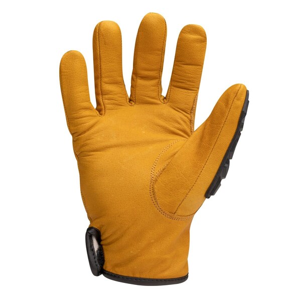 Cut Resistant Impact Driver Gloves, 5 Cut Level, Uncoated, S, 1 PR