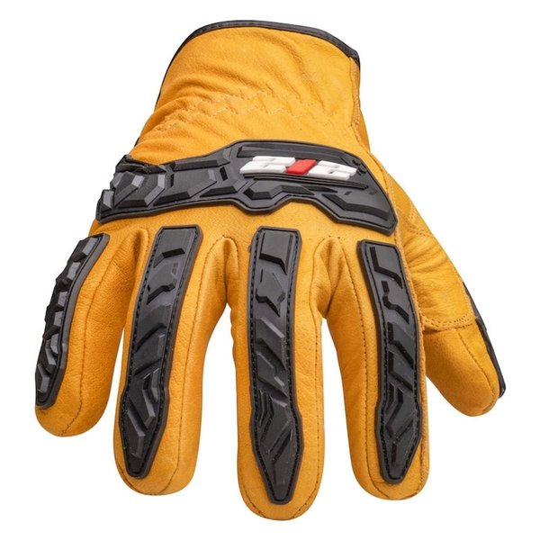 Cut Resistant Impact Driver Gloves, 5 Cut Level, Uncoated, 2XL, 1 PR