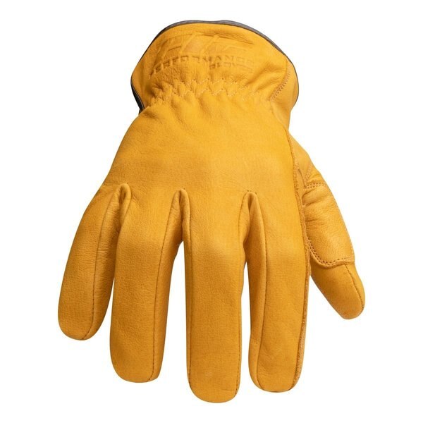 Cut Resistant Driver Gloves, 5 Cut Level, Uncoated, 2XL, 1 PR