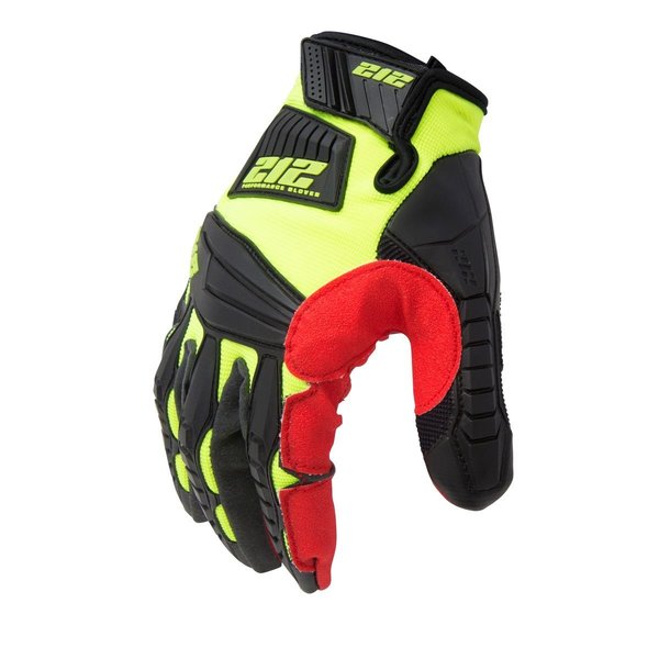 Medium High Visibility Impact Gloves