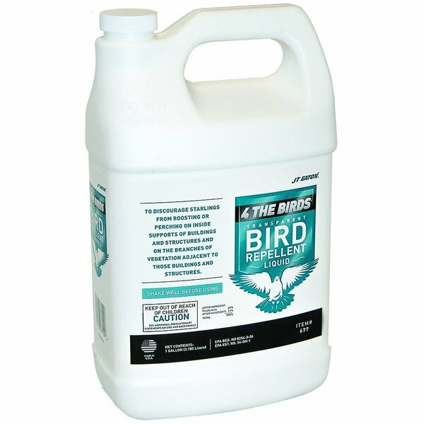 Bird Repellent Liquid, 1 gal, Jug