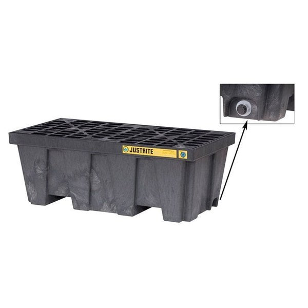 Drum Spill Containment Pallet, 2 Drum, 2