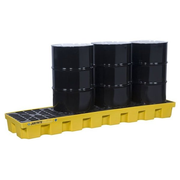 Drum Spill Containment Pallet, 4 Drum, 5