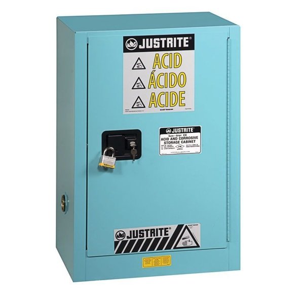 ChemCor Safety Cabinet, 12 gal., Color: Blue