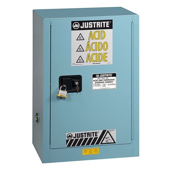 ChemCor Safety Cabinet, 12 gal., Depth: 18