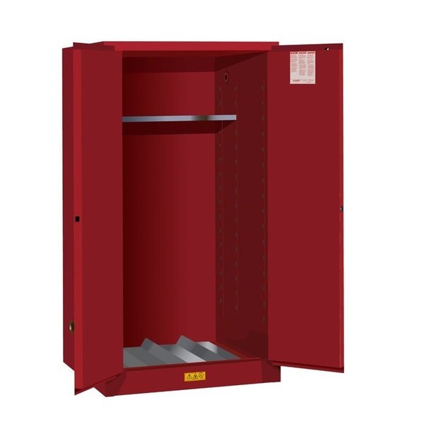 SURE-GRIPÂ® EX VERTICAL DRUM SAFETY CABINET AND DRUM SUPPORT, CAP. 55 G