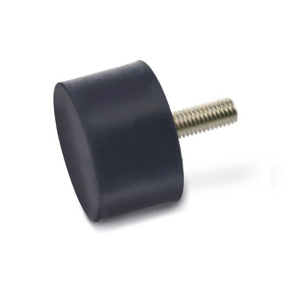 GN352.1-51-41-3/8X16-55 Rubber Bumper Threaded Stud