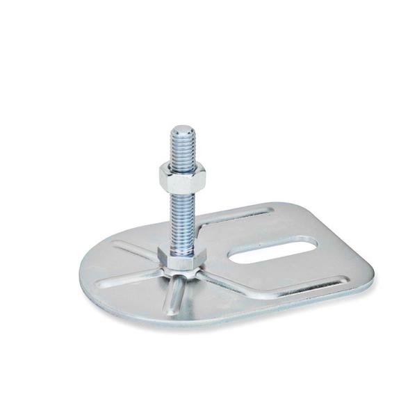 JW Winco GN 42-80-1/2X13-75-E0-SK Leveling Feet
