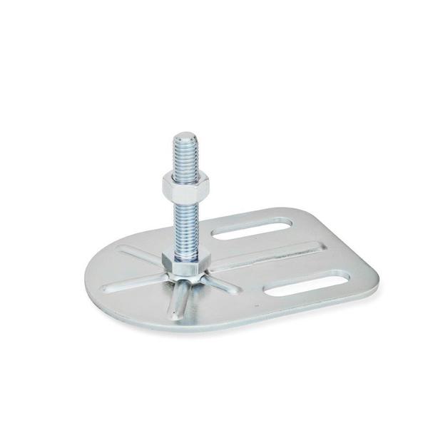 JW Winco GN 42-80-3/8X16-75-G0-SK Leveling Feet