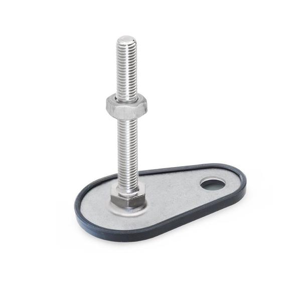JW Winco GN43-50-3/8X16-100-D1-SK Leveling Feet
