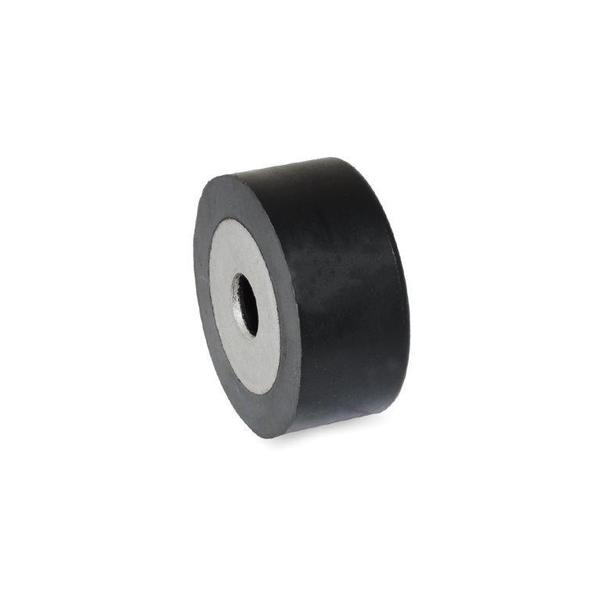 GN454-16-8-4.3-55 Rubber Bumper, Washer Stainless