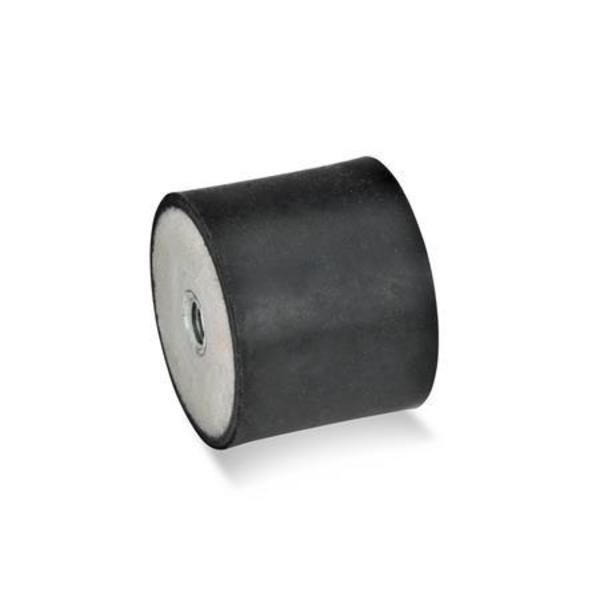 GN351-30-30-M8-EE-55 Rubber Bumper Internal Threads