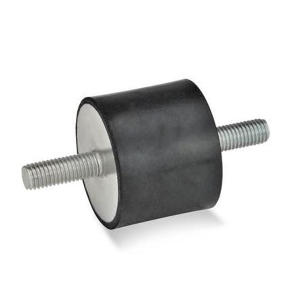 GN351-50-20-M10-SS-55 Rubber Bumper Threaded Studs