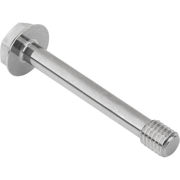 M5 Hex Head Cap Screw, Polished 316 Stainless Steel, 25 mm L