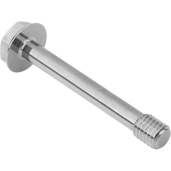 M5 Hex Head Cap Screw, Polished 316 Stainless Steel, 20 mm L