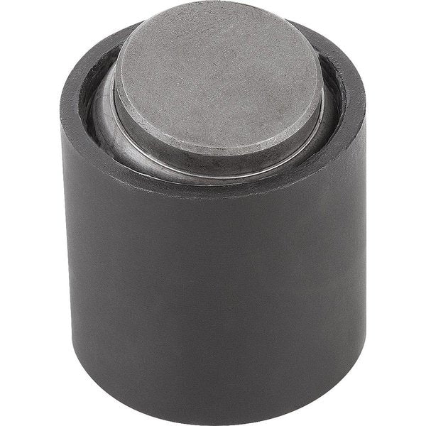 Self-Aligning Pads W O-Ring D1=36, Form:E Carbon Steel, Interchangable Insert, Comp:Stainless Steel