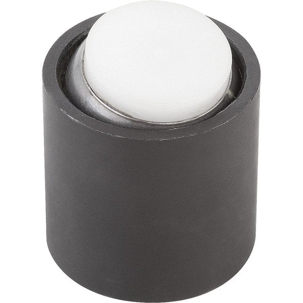Self-Aligning Pads With O-Ring D1=36, Form:K Carbon Steel, Interchangable Insert, Comp:Polyacetal