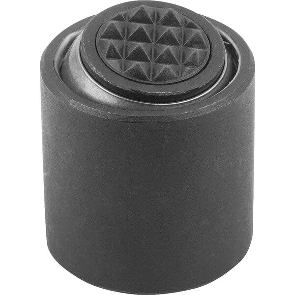 Self-Aligning Pads With O-Ring D1=19, Form:M Carbon Steel, Interchangable Insert, Comp:Carbon Steel