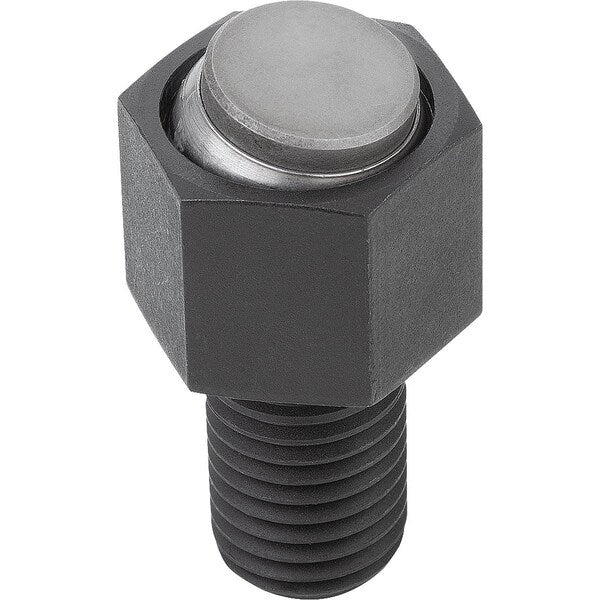 Self-Aligning Pads W O-Ring, Form:E Carbon Steel, Interchangable Insert, Comp:Stainless Steel, Sw=30