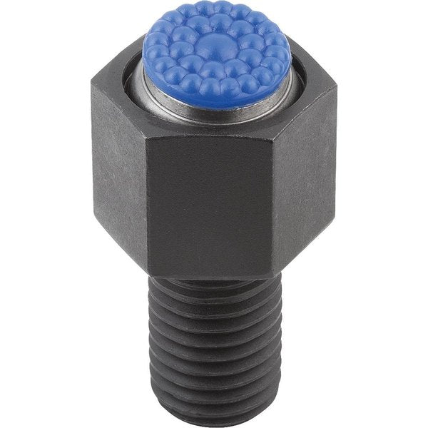 Self-Aligning Pads With O-Ring, Form:P Carbon Steel, Interchangable Insert, Comp:Polyurethane, Sw=24