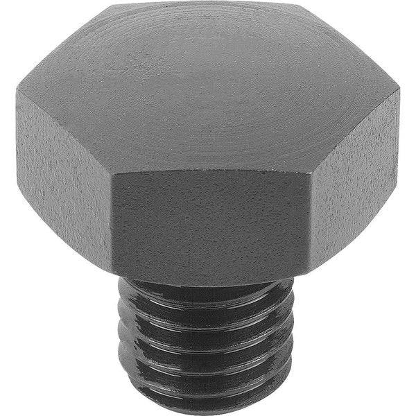 Positioning Foot, Form:B, Free-Cutting Steel Hardened A. Black Oxidise, Sw=19