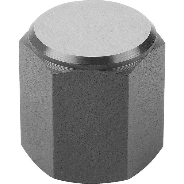 Positioning Foot, Form:D, Free-Cutting Steel Hardened A. Black Oxidise, Sw=17