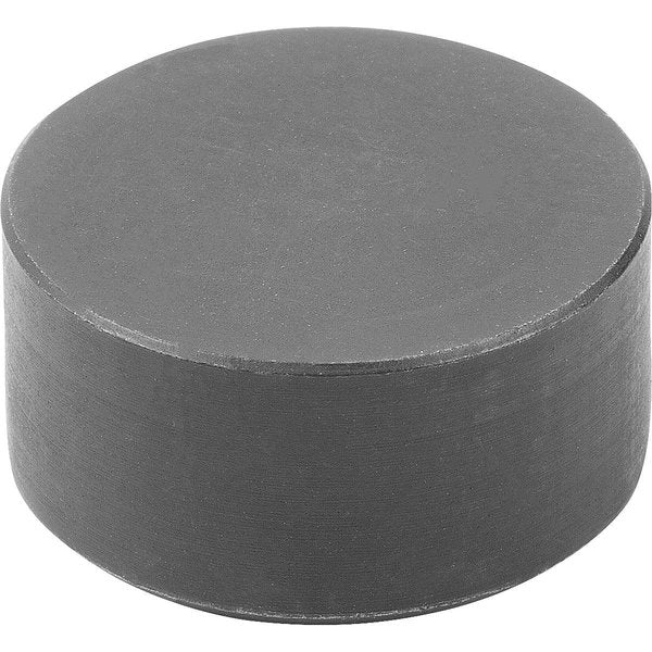 Grippers And Inserts Round D2=10, L3=10, Form:C Plane, Tool Steel Hardened And Black Oxid Fi