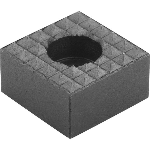 Gripper Square, Form:C Tool Steel, D1=6, 6, A=25