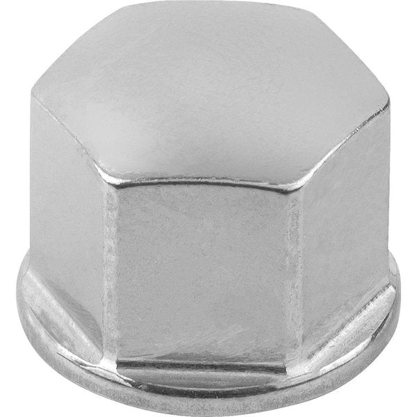 Cap Nut, M12, Stainless Steel, Polished, 16 mm H