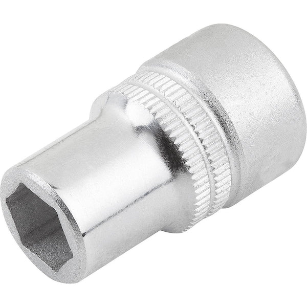 Socket, Tool Steel Chromed, Sw=19, D=26, 6
