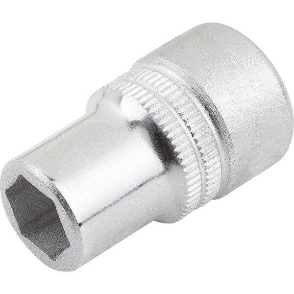 Socket, Tool Steel Chromed, Sw=16, D=22, 9
