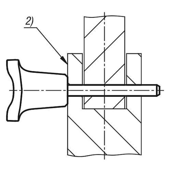 Locking Pins with magnetic axial lock