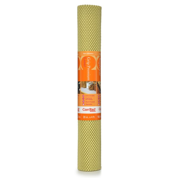 Grip Premium Drawer and Shelf Liner, Lemongrass 20