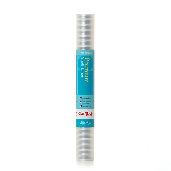 Premium Shelf Liner, Ribbed Clear 16