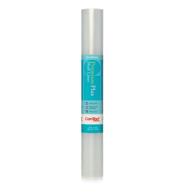 Premium Plus Shelf Liner, Nova Crystal Clear 18