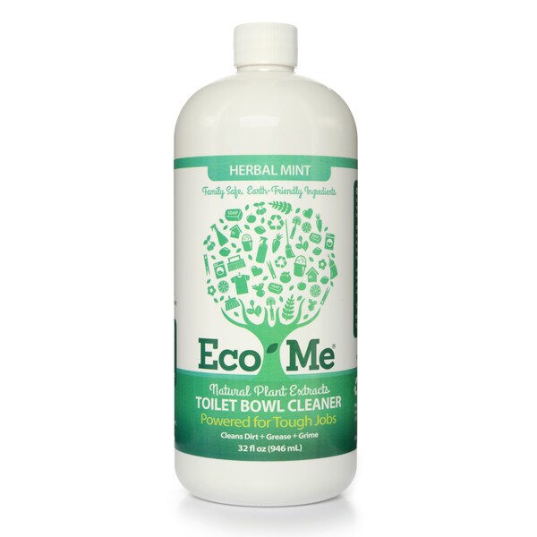 Toilet Bowl Cleaner, Herbal Mint 32 oz., PK6