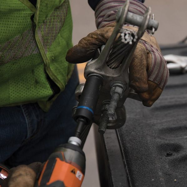 2-in-1 Impact Socket, 12-Point, 1-1/8 and 15/16-Inch