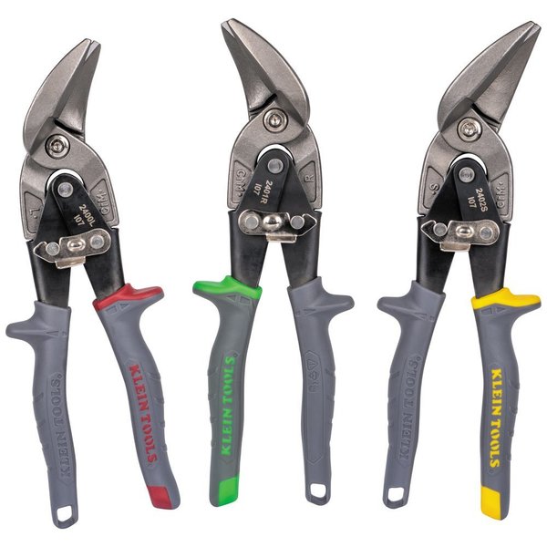 Offset Straight-Cutting Aviation Snips
