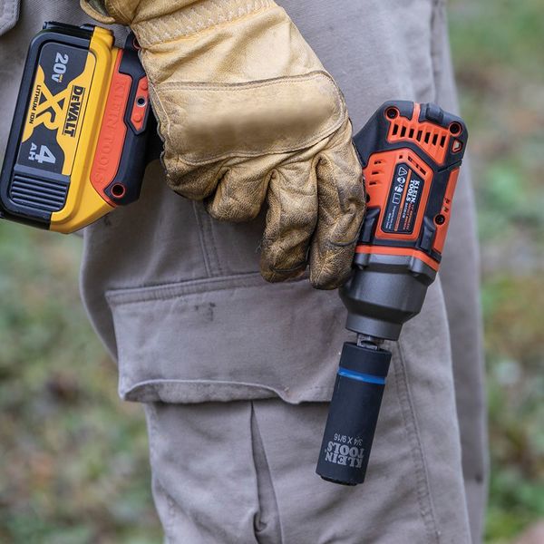 Battery-Operated Compact Impact Wrench, 1/2-Inch Detent Pin, Tool Only