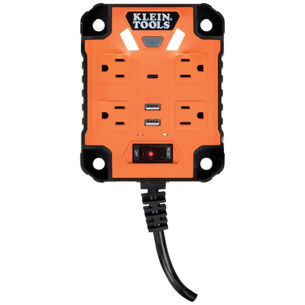 PowerBox 1, Magnetic Mounted Power Strip with Integrated LED Lights