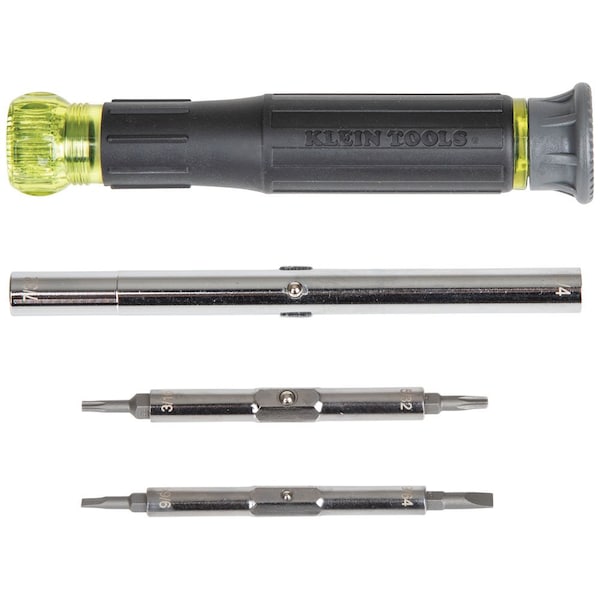 14-in-1 Precision Screwdriver/ Nut Driver, 7 in L, 8-Piece
