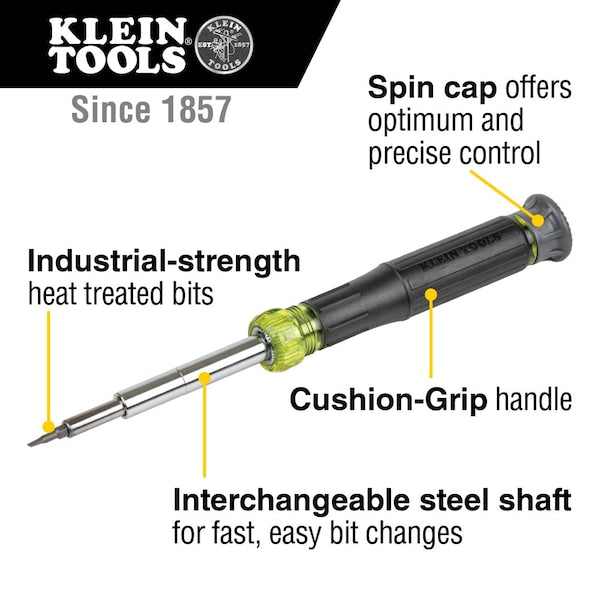 14-in-1 Precision Screwdriver/ Nut Driver, 7 in L, 8-Piece