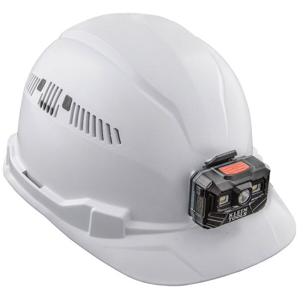 Front Brim Hard Hat with Lamp, Type 1, Class C