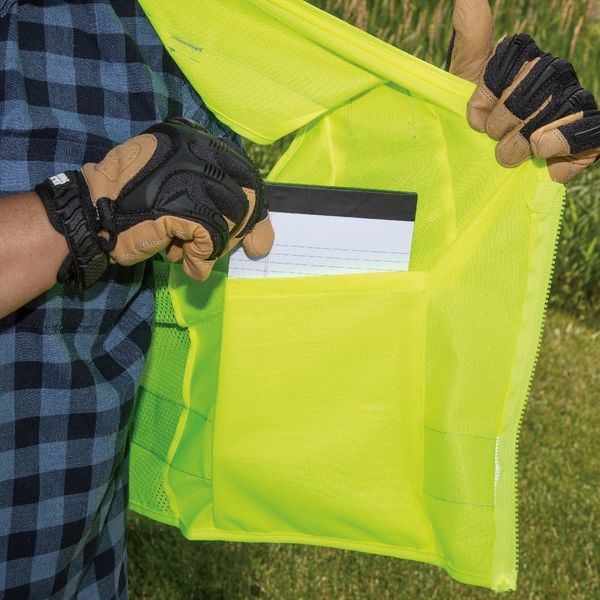 Safety Vest, High-Visibility Reflective Vest, XL