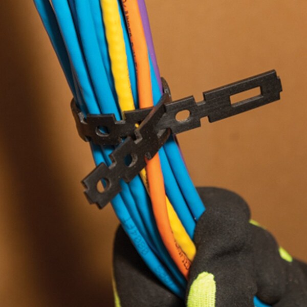 Stretch Cable Tie Roll, 75-Foot