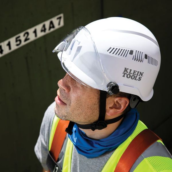 Safety Helmet Visor, Clear