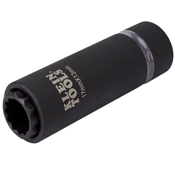 2-in-1 Metric Impact Socket, 12-Point, 17 x 13 mm