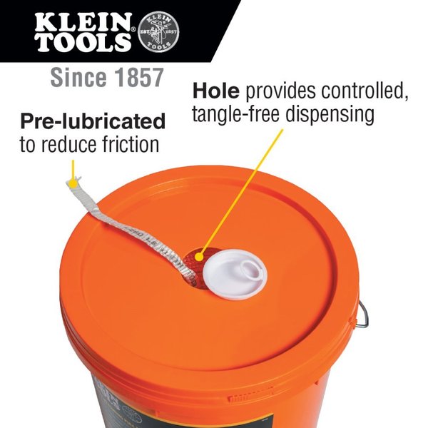 Conduit Measuring Pull Tape, 1250-Pound x 2000-Foot